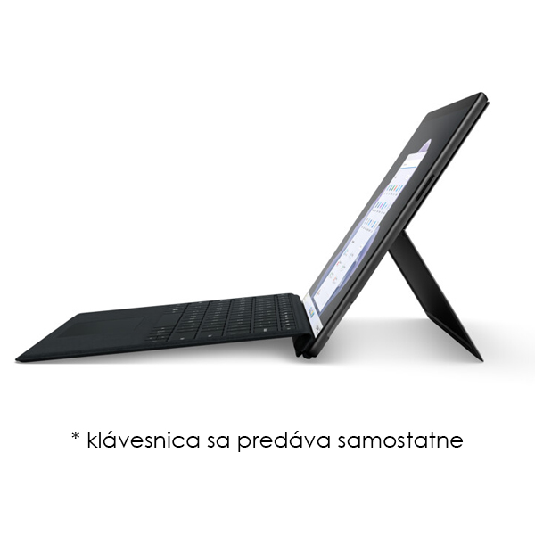 Microsoft Surface Pro 9 tablet, i5-1235U, 16 GB/256 GB SSD, 13" 2880x1920, Iris Xe, W11H, grafitová