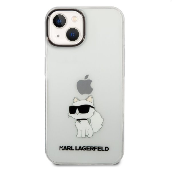 Zadný kryt Karl Lagerfeld IML Choupette NFT pre Apple iPhone 14 Plus, transparentná