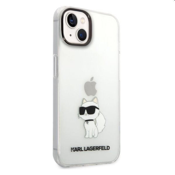 Zadný kryt Karl Lagerfeld IML Choupette NFT pre Apple iPhone 14 Plus, transparentná