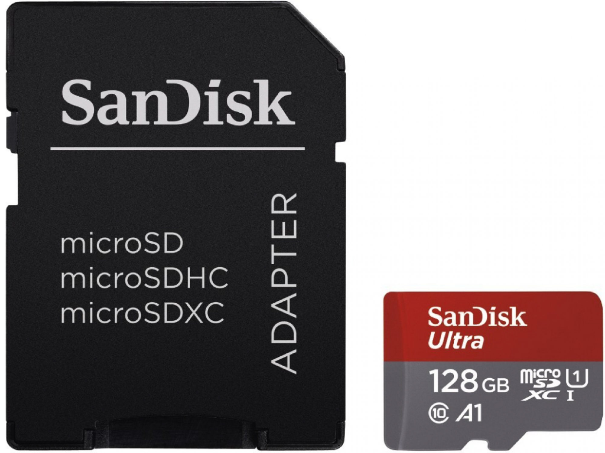 SanDisk Ultra microSDXC 128 GB 140 MB/s s adaptérom
