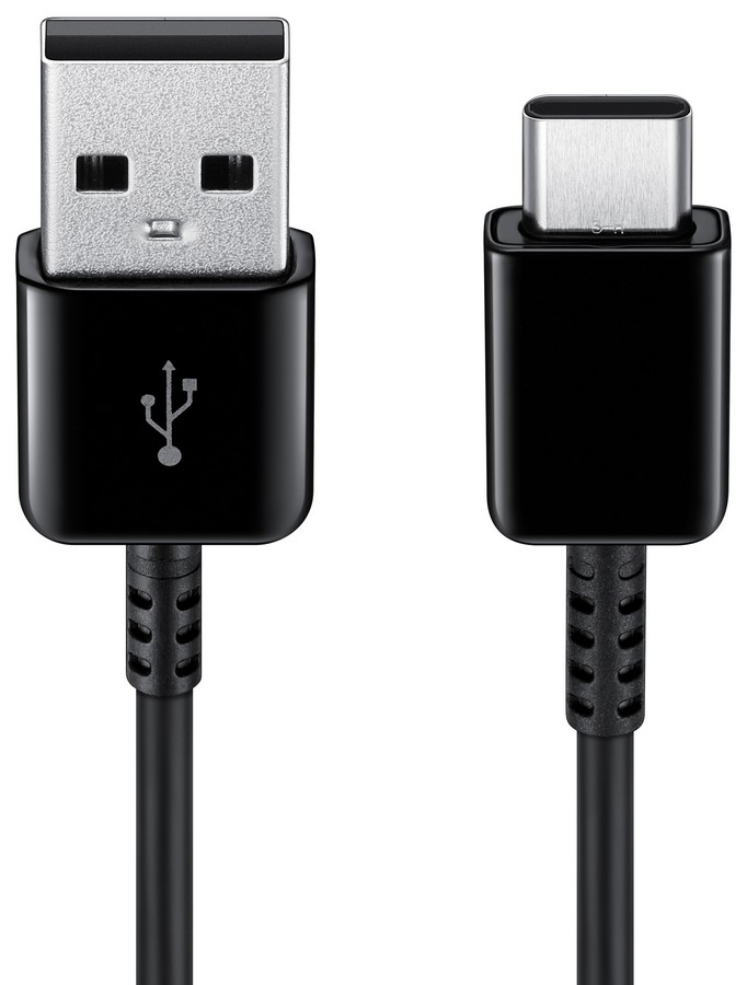 Samsung dátový kábel USB-A na USB-C 2 ks v balení, 1,5m, čierny
