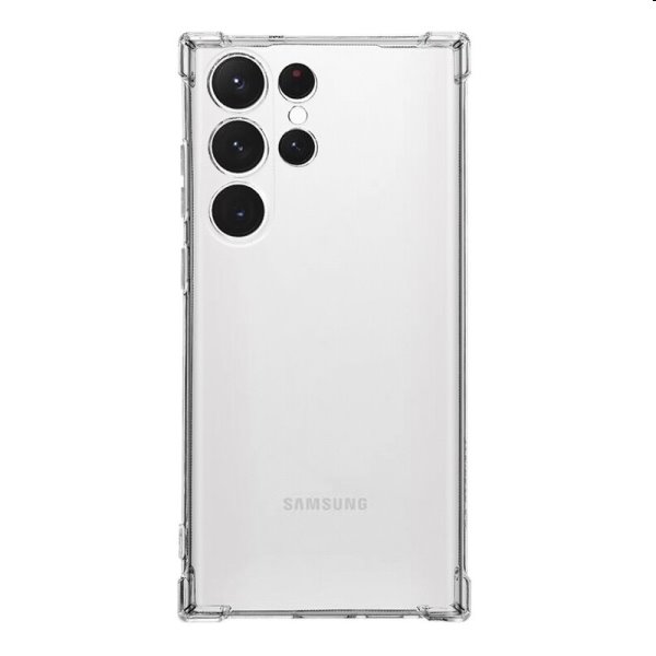 Zadný kryt Tactical TPU Plyo pre Samsung Galaxy S23 Ultra, transparentná