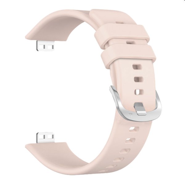 FIXED Silikónový remienok pre Huawei Watch FIT, ružová