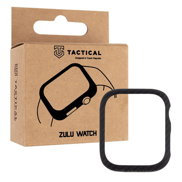 Kryt Tactical Zulu Aramid Apple Watch 8 41 mm, čierna