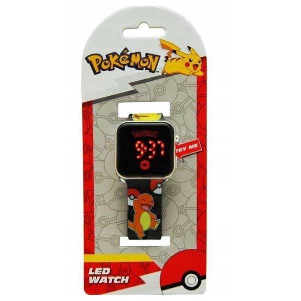 Digitálne LED hodinky Pokémon Charmander