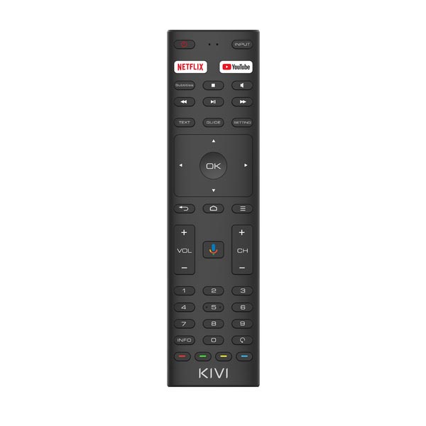 Kivi TV 24H750NB, 24" (61 cm), HD LED TV, Google Android TV, čierna