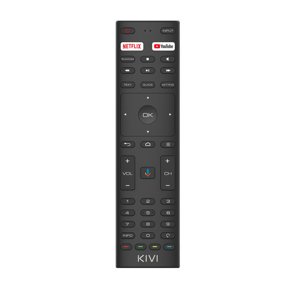 KIVI TV 40F740NB, 40" (102 cm), FHD, Google Android TV, čierna