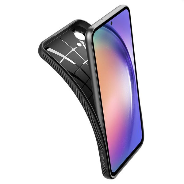 Zadný kryt Zadný kryt Spigen Liquid Air pre Samsung Galaxy A54 5G, čierna