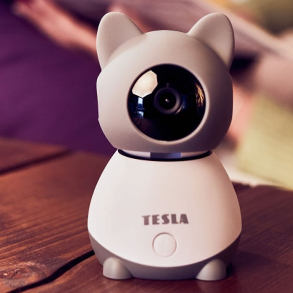 Tesla Smart kamera Baby B250, sivá