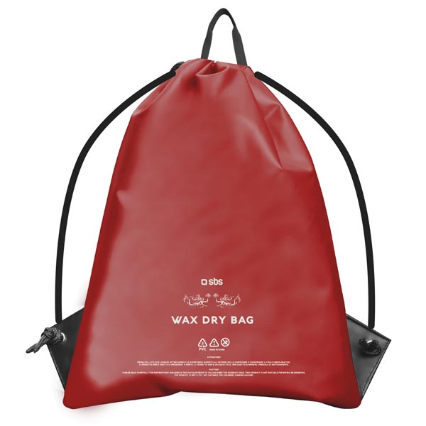 SBS Batoh k vode WAX Backpack, červená