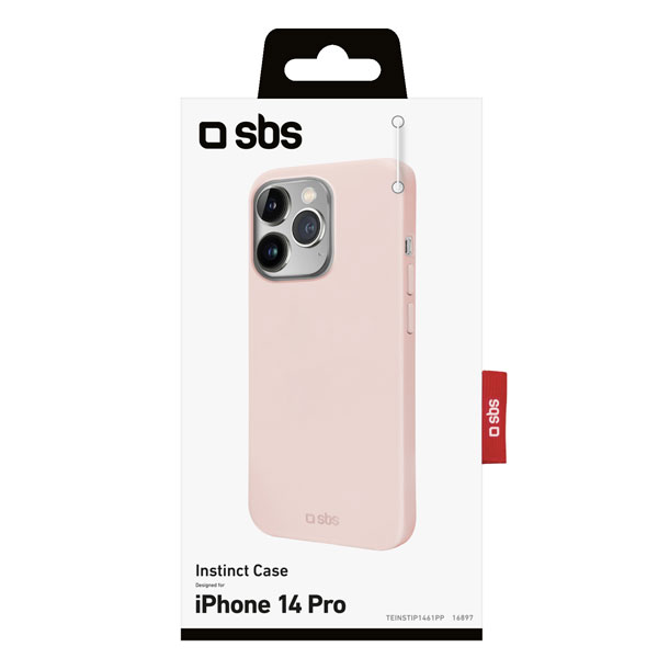 Zadný kryt SBS Instinct pre Apple iPhone 14 Pro, ružová