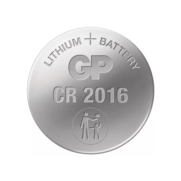 GP líthiová gombíková batéria CR2016 2BL, 2 kusy
