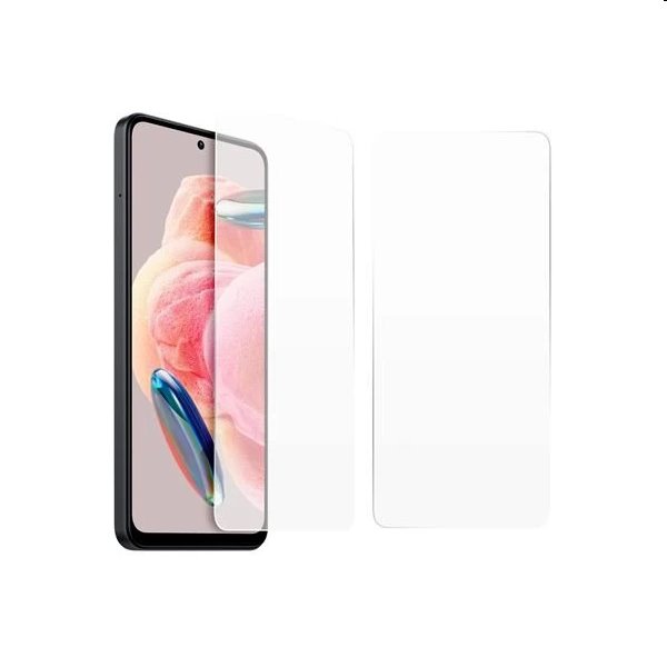 Zadný kryt a ochranné sklo Made for Xiaomi TPU pre Xiaomi Redmi Note 12 4G, čierna