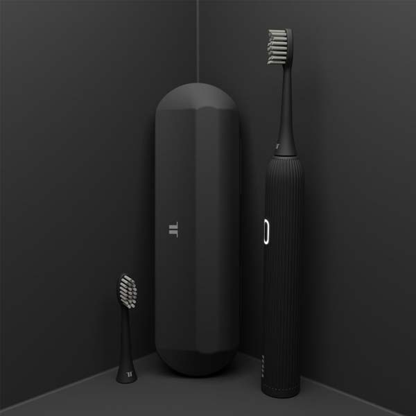 Tesla Smart Náhradné hlavice pre sonickú zubnú kefku TB200 2x, čierne