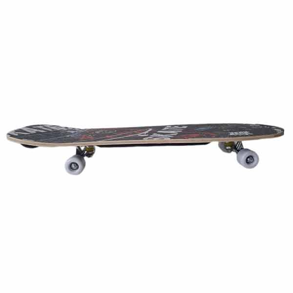 Acra Skateboard farebný, čierny