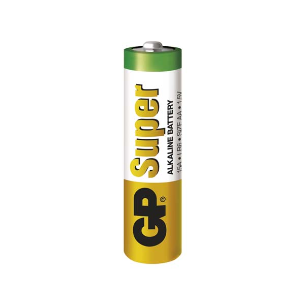 GP alkalická batéria SUPER AA (LR6) 8+4DB