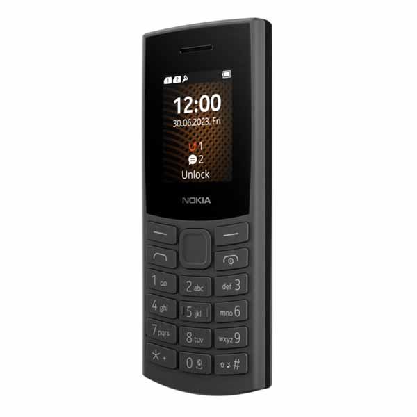 Nokia 105 4G Dual Sim 2023, čierna