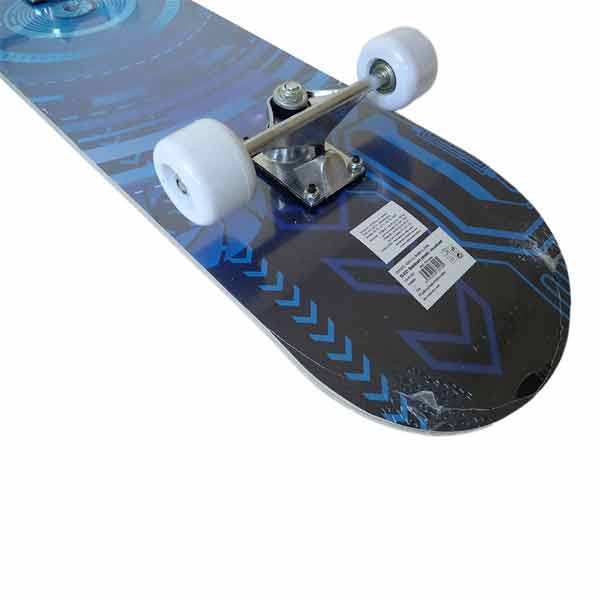 Acra Skateboard športový - Alu podvozok, modrý