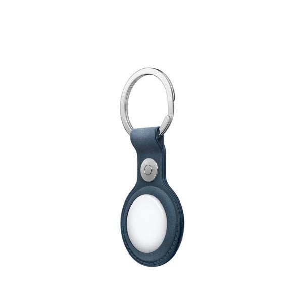 Puzdro na kľúče pre Apple AirTag FineWoven, tichomorská modrá