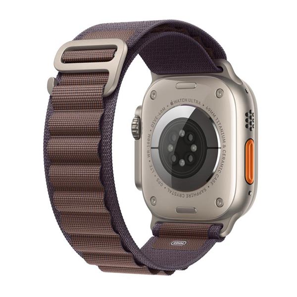 Apple Watch Ultra 2 GPS , 49mm , titánové puzdro  s alpinským remienkom indigová - S