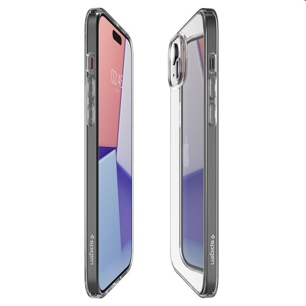 Zadný kryt Spigen Air Skin Hybrid pre Apple iPhone 15 Plus, transparentná