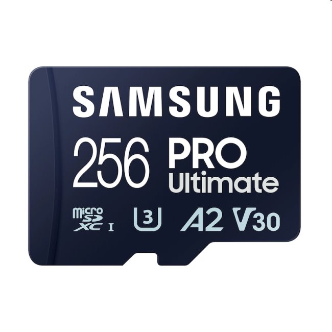 Samsung PRO Ultimate Micro SDXC 256 GB, SD adaptér