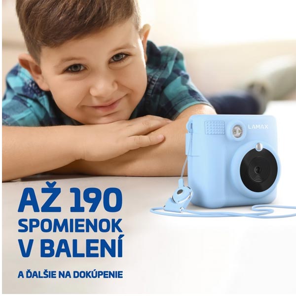 Lamax InstaKid1 detský fotoaparát modrý