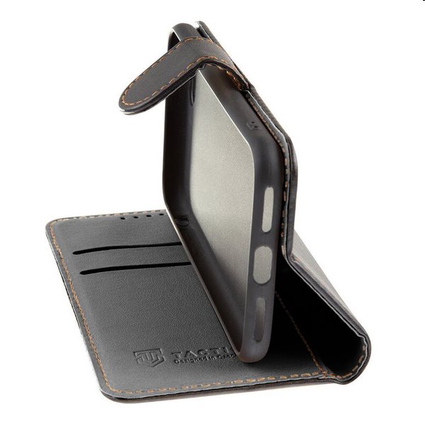 Knižkové puzdro Tactical Field Notes pre Apple iPhone 15, čierna