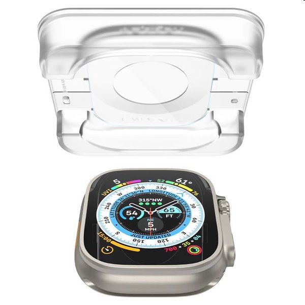 Ochranné sklo Spigen EZ Fit pre Apple Watch Ultra 2/Ultra 49mm, 2 kusy