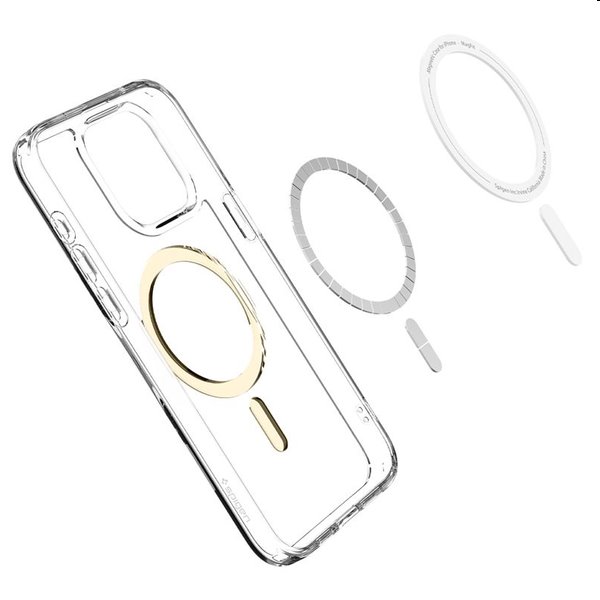 Zadný kryt Spigen Ultra Hybrid MagSafe pre Apple iPhone 15 Pro, zlatá