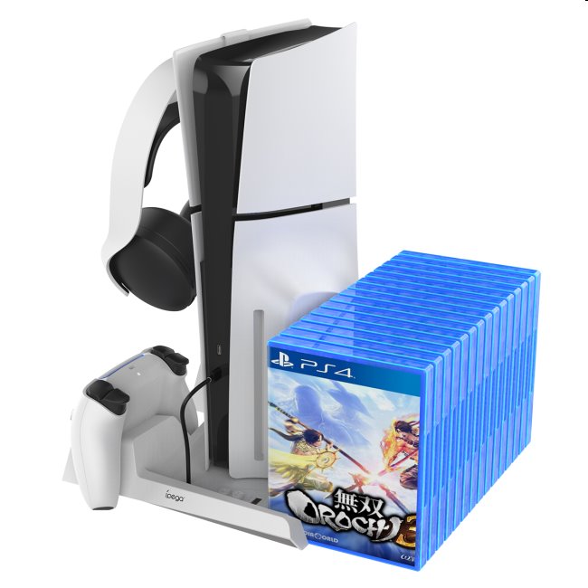 Dokovacia stanica iPega s chladením pre PlayStation 5 Slim, Dualsense a Pulse 3D
