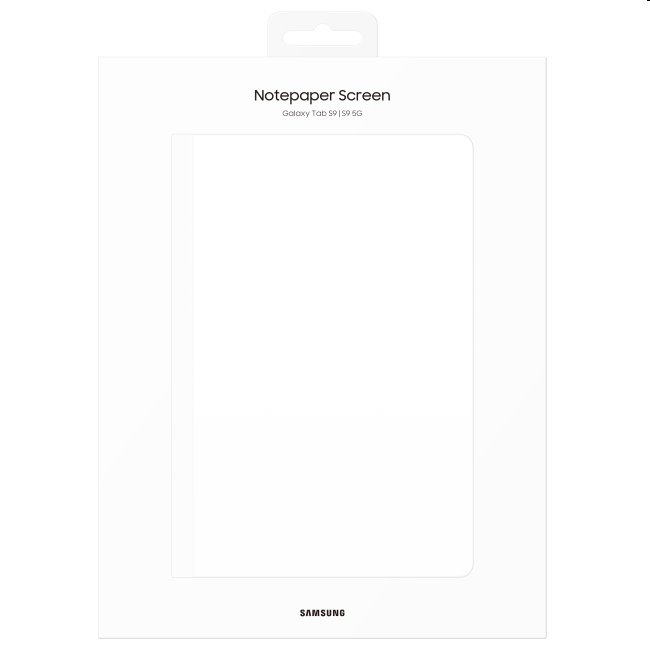 Puzdro NotePaper Screen Cover pre Samsung Galaxy Tab S9, biela