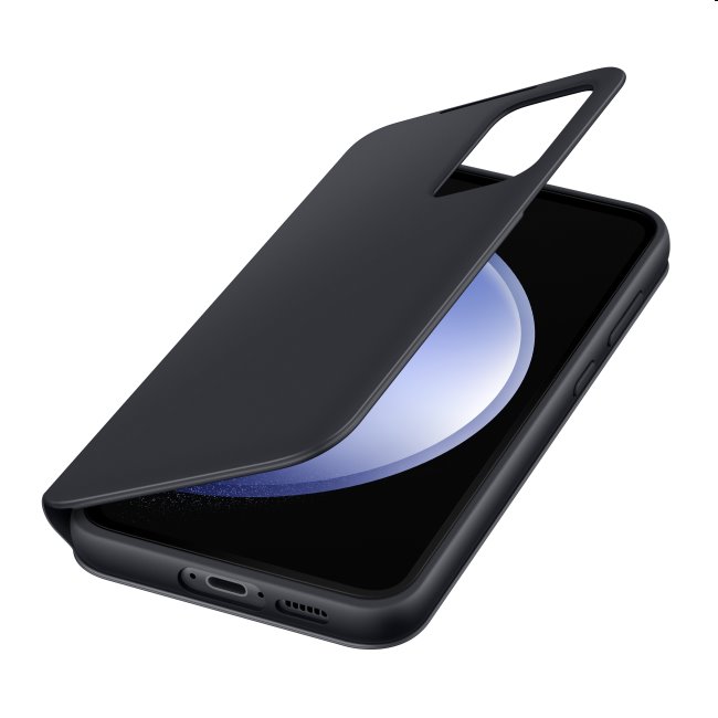 Knižkové puzdro Smart View Wallet pre Samsung Galaxy S23 FE, čierna