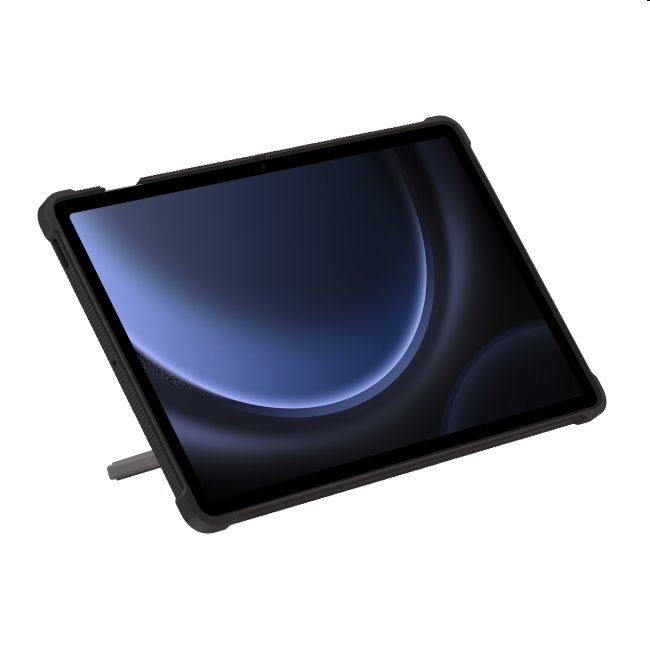 Puzdro Standing Outdoor Cover pre Samsung Galaxy Tab S9 FE, titánová