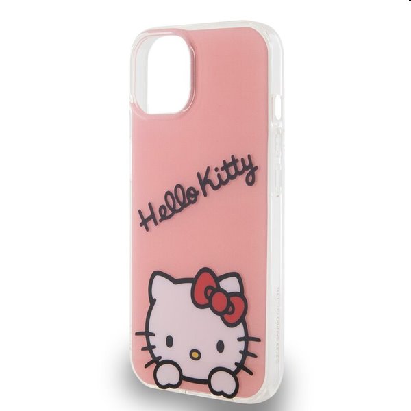 Zadný kryt Hello Kitty IML Daydreaming Logo pre Apple iPhone 13, ružová