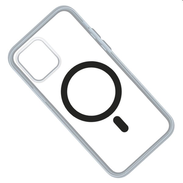 Zadný kryt ER Case Ice Snap s MagSafe pre iPhone 15, transparentná