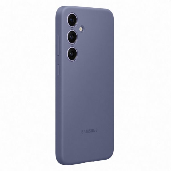 Zadný kryt Silicone Cover pre Samsung Galaxy S24 Plus, fialová
