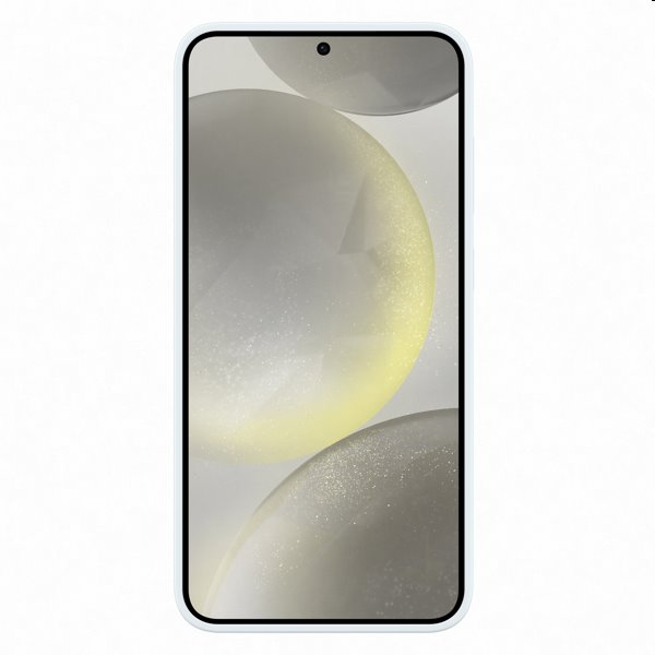 Zadný kryt Silicone Cover pre Samsung Galaxy S24 Plus, biela