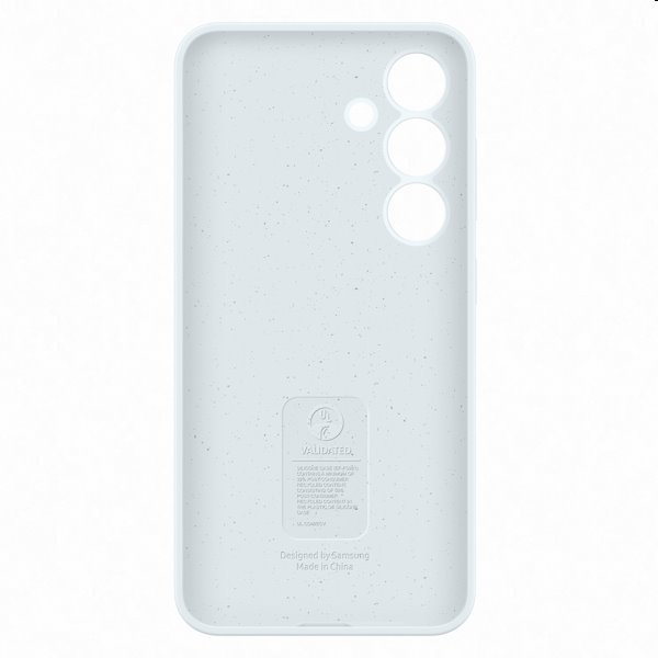 Zadný kryt Silicone Cover pre Samsung Galaxy S24, biela