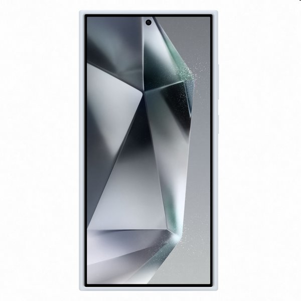 Zadný kryt Silicone Grip Cover pre Samsung Galaxy S24 Ultra, svetlomodrá