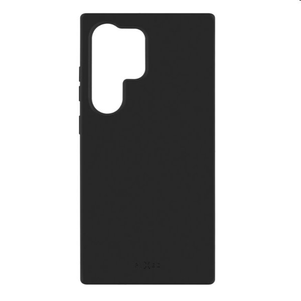 Silikónový zadný kryt FIXED MagFlow s Magsafe pre Samsung Galaxy S24 Ultra, čierna
