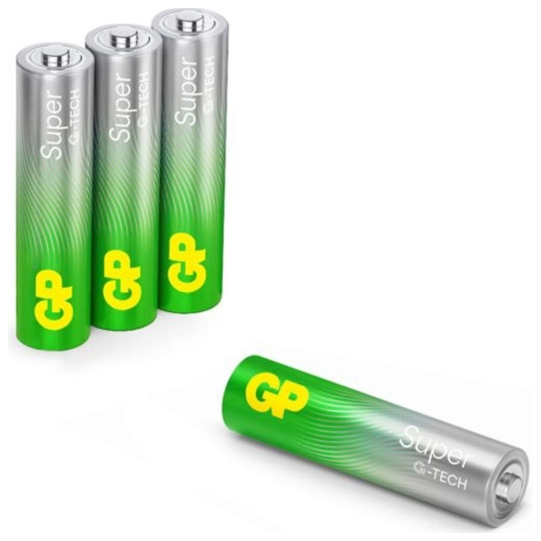 Emos GP Alkalická batéria GP Super LR03 (AAA) 4 ks