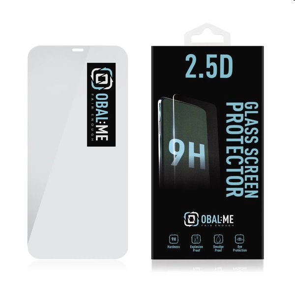 OBAL:ME 2.5D Ochranné tvrdené sklo pre Apple iPhone 12, 12 Pro