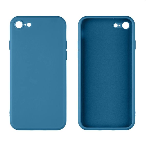 Zadný kryt OBAL:ME Matte TPU pre Apple iPhone 7/8/SE20/SE22, tmavá modrá