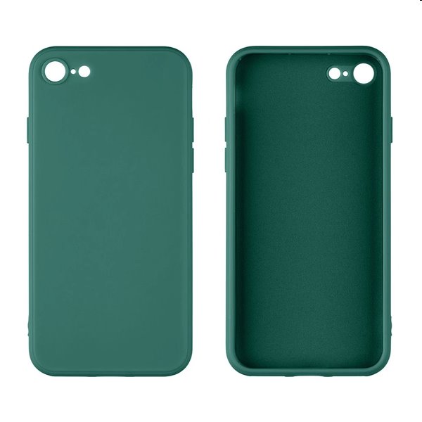 Zadný kryt OBAL:ME Matte TPU pre Apple iPhone 7/8/SE20/SE22, tmavá zelená