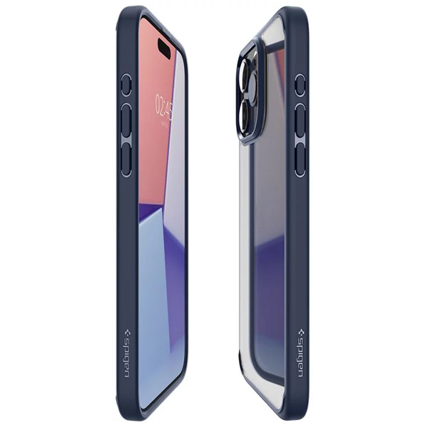 Puzdro Spigen Ultra Hybrid pre Apple iPhone 15 Pro, modré