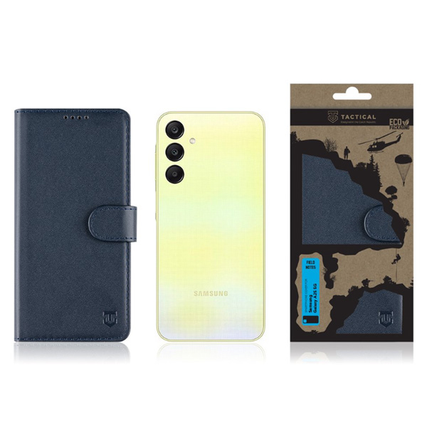 Knižkové puzdro Knižkové puzdro Tactical Field Notes pre Samsung Galaxy A25 5G, modrá