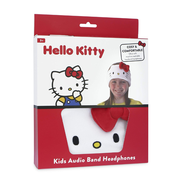 OTL Technologies detské čelenkové slúchadlá Hello Kitty