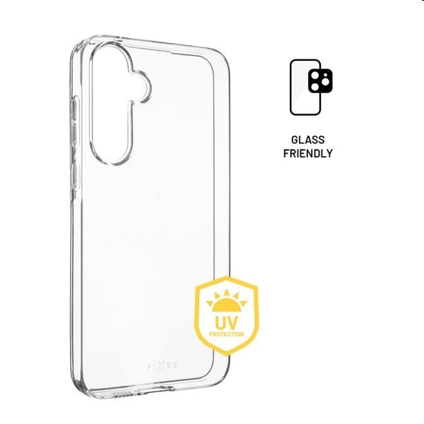FIXED TPU Gélové púzdro pre Samsung Galaxy A35 5G, transparentné