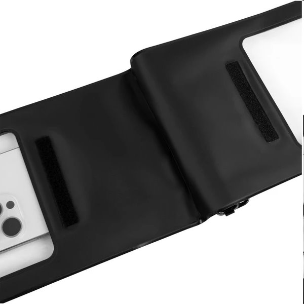 FIXED Vodeodolné pouzdro na mobil FIXED Float Twin s kvalitným uzamykacím systémom a certifikáciou IPX8, čierne